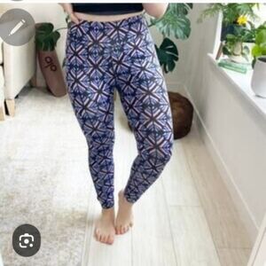 Aerie Geometric Patterned Leggings Sz S